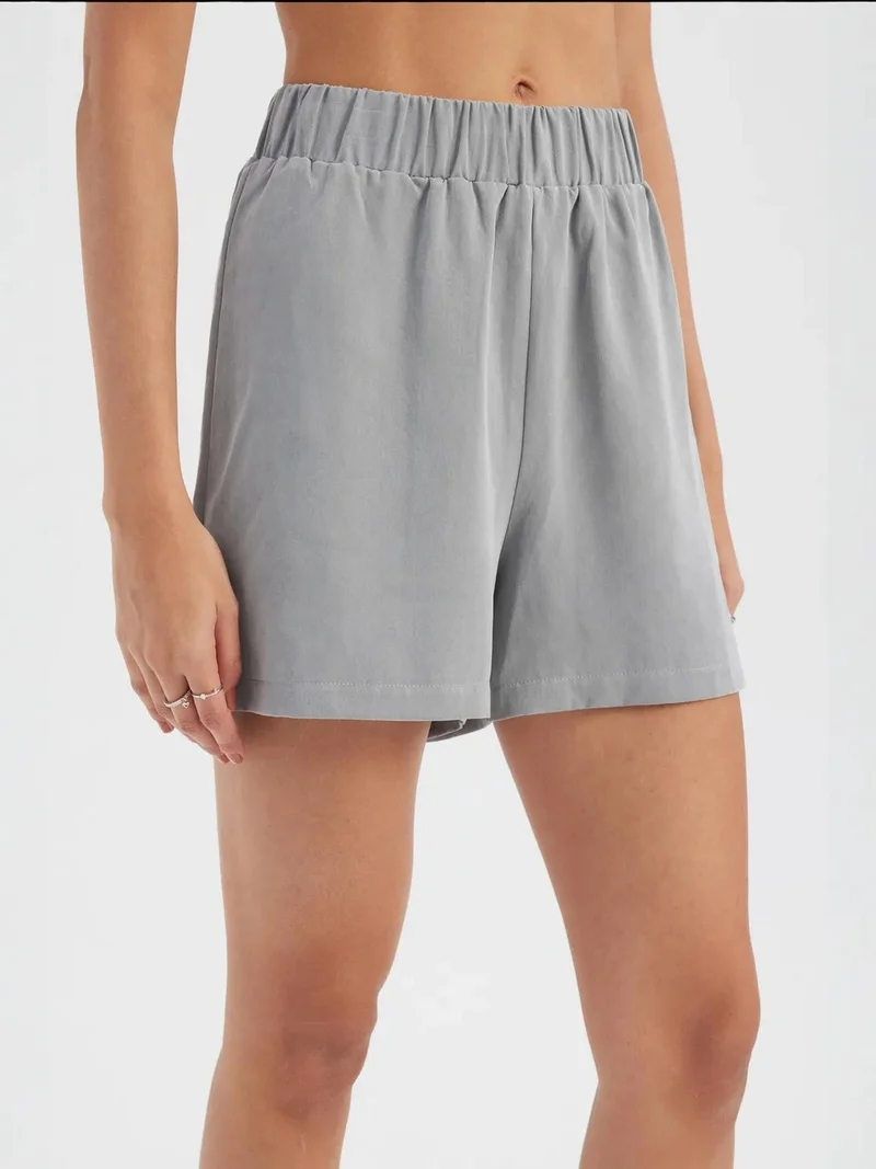 زوبعة شورتات كاجوال بخصر مطاطي