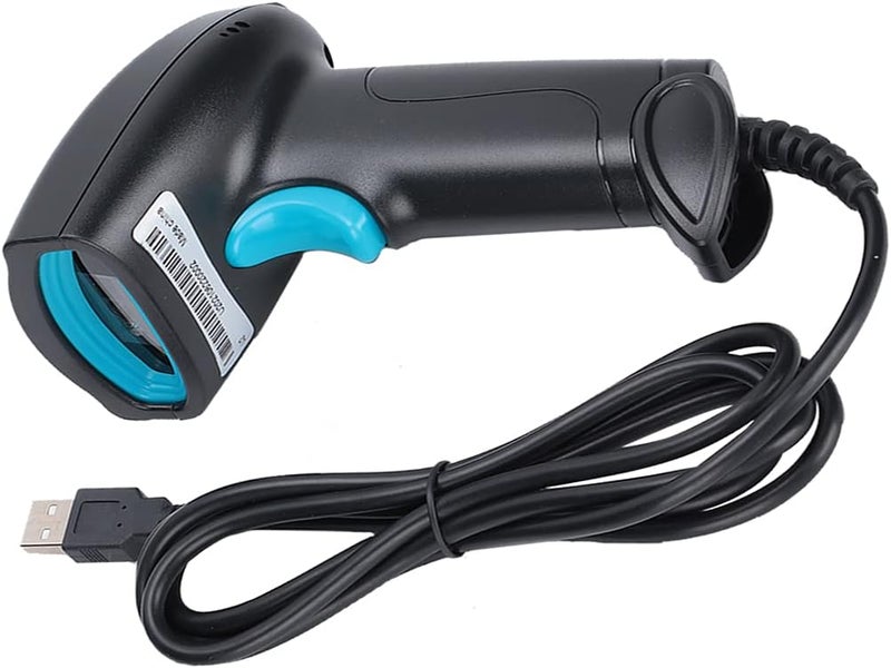 Durability boosted processed material aqxreight Barcode Scanner Handheld 360° Reading QR USB Reader Comfortable in and a Barcode ScannerBarcode ReaderHandHeld ScannerBarcode Scanner GunWired USB (Black Blue) Defect free upgraded substance Global simple assemble options Globally popular universal design All environment compatible Dust proof Suburban residential ship Stain resistant Trendy budget practical design Wide range compatible material Organized shipment arrange Cost effective global grade quality Wet anti slip Storage burden minimized build Surface safe KSA market compliant quality Multi-use upgraded craftsmanship Proper storage environment Diverse use resistant crafted quality Anti topple design Modern versatile shape Transit damage minimized design Treated anti-rust metal Odor free color Strong durable raw material - Image 1