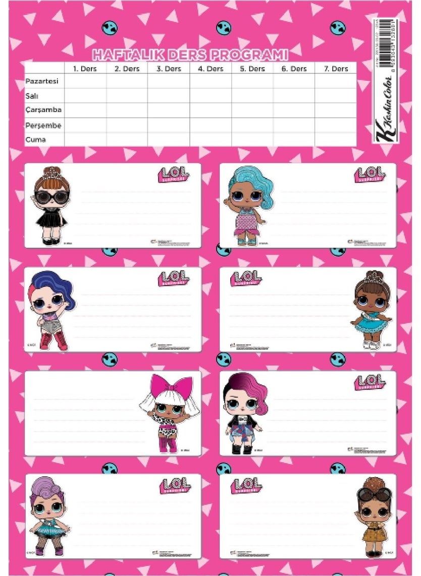Keskin Color L.O.L 3-Lesson Program Label  - Image 2