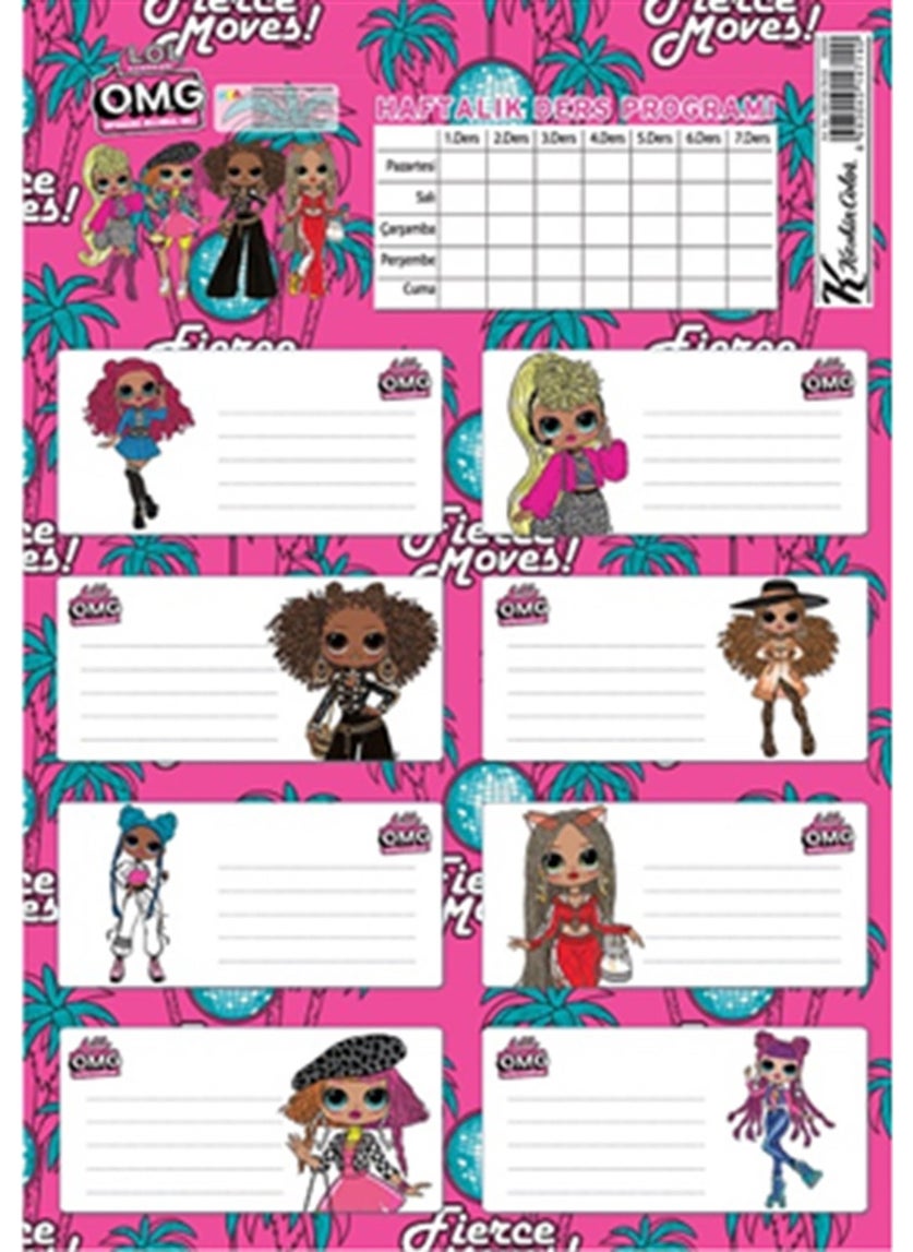 Keskin Color L.O.L 3-Lesson Program Label  - Image 1