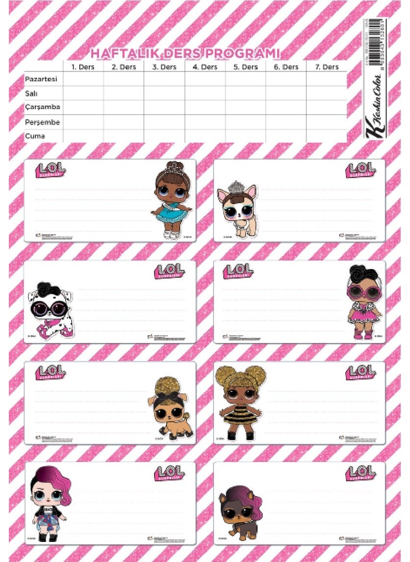 Keskin Color L.O.L 3-Lesson Program Label  - Image 4