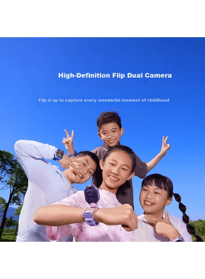 M I Mi Children’s Smarch Star River Blue Flagship Dual Camera Flip Large Screen Floor Positioning Waterproof Supports Wechat Nfc Student Smarch For Middle And High School Boys And Girls - Image 2