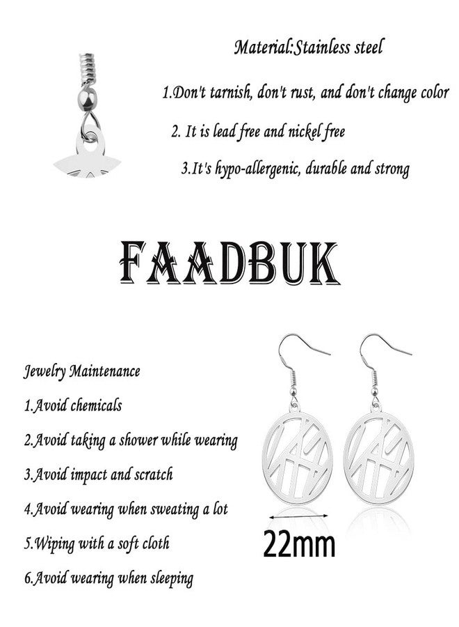FAADBUK هدية لمحبي فرقة ستاي: أقراط ستاي، هدايا لفرق الفتيان والمغنين (أقراط زو 1) - Image 2