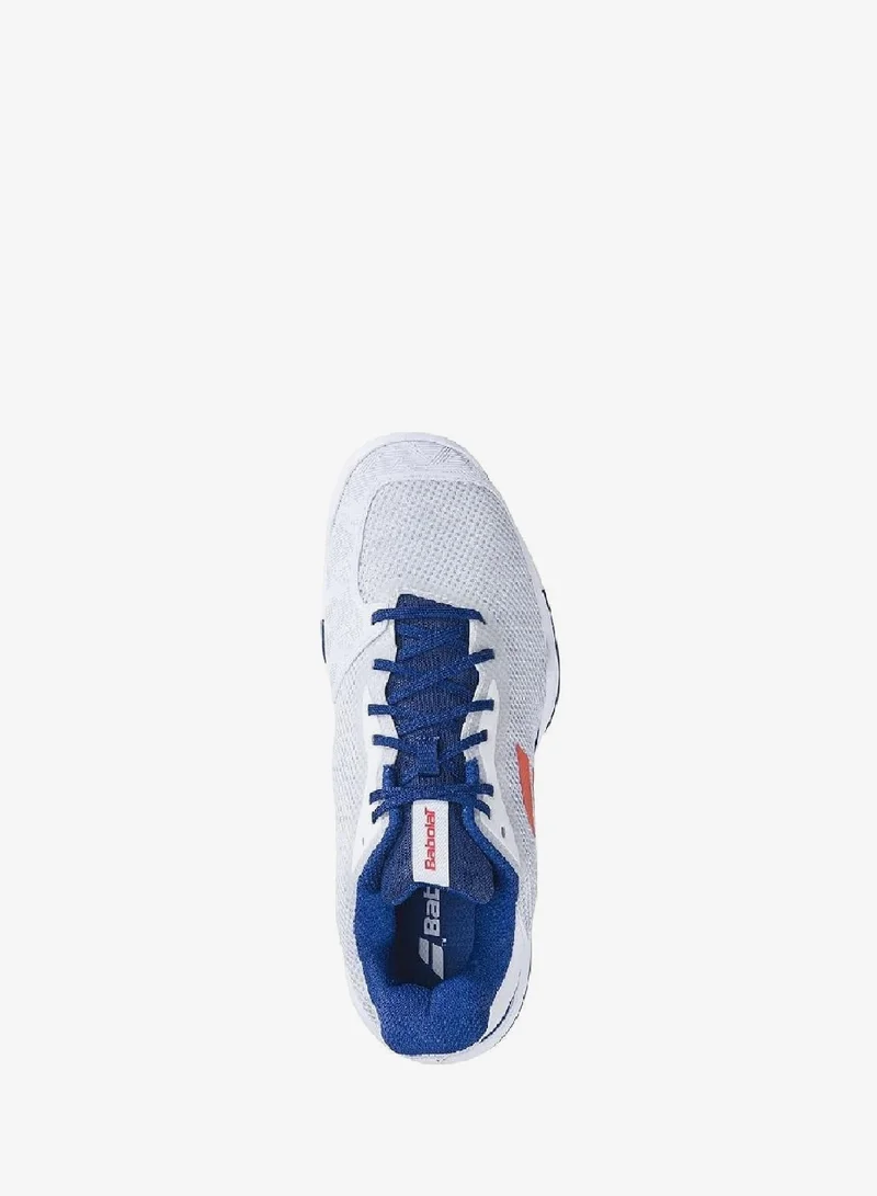Babolat White/Estate Blue Babolat TENNIS Adult  Shoes JET TERE AC M, 30S23649-1005 (French Brand) for Men | Best Price UAE