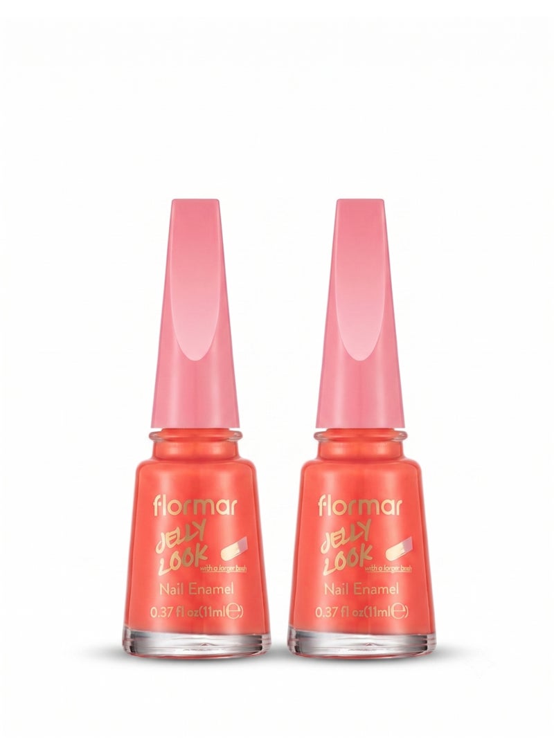 flormar Jelly Look Jne-79 Orange Bundle - Image 1