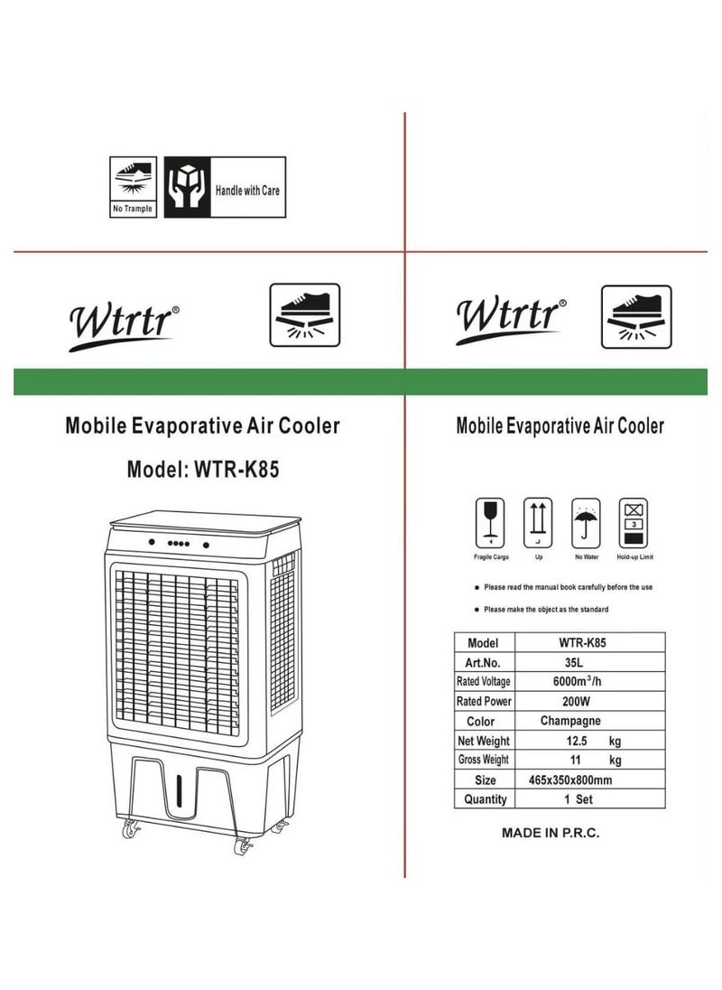 35L Liters Evaporative Air Cooler for Home - pzsku/Z8AFF47D0DE7CADF13C3CZ/45/_/1682415993/f3c7bfbb-b268-47b9-994c-f76e7889e158