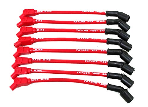 Taylor Cable 79213 Spark Plug Wire, Red - Image 1