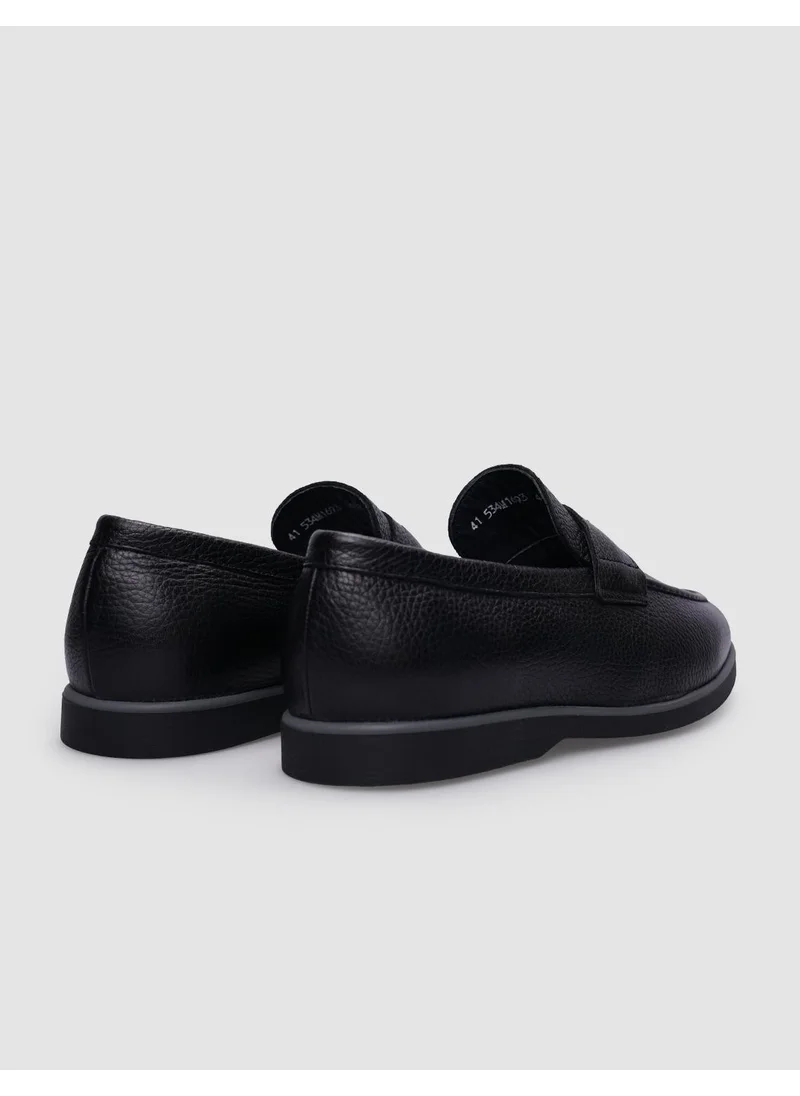 Cabani Leather Black Men's Casual Shoes