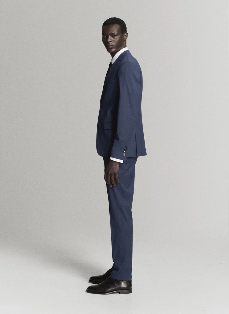 Mango Man 55-TINTA Stretch Fabric Super Slim-Fit Suit Trousers for Men | Best Price UAE