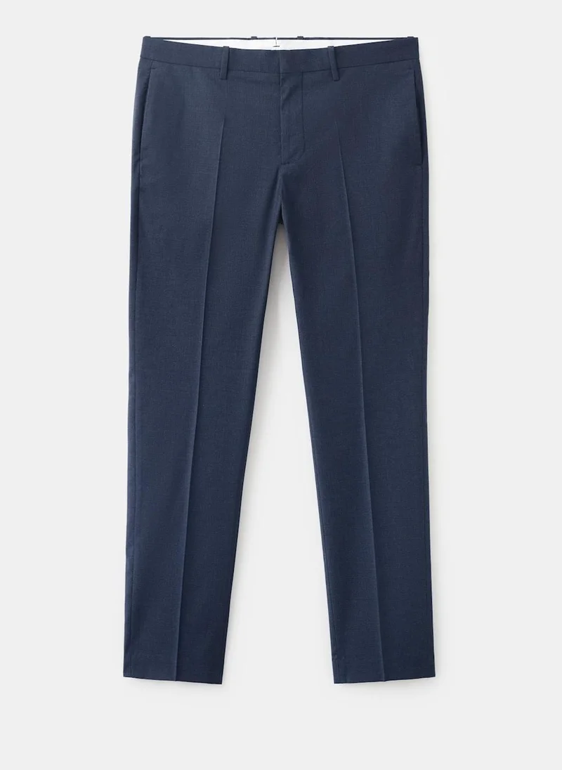Mango Man 55-TINTA Stretch Fabric Super Slim-Fit Suit Trousers for Men | Best Price UAE