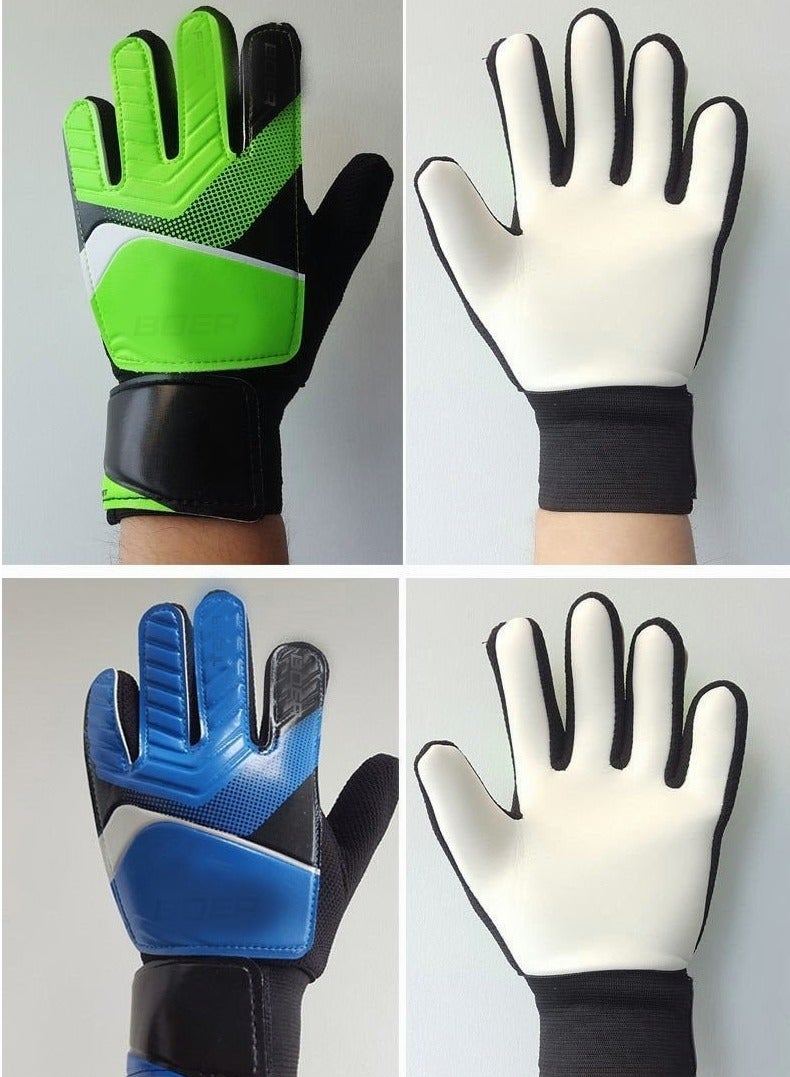 Excefore Children Football Gloves, Kids Youth Football Soccer Goalkeeper Goalie Training Gloves Gear - Image 2