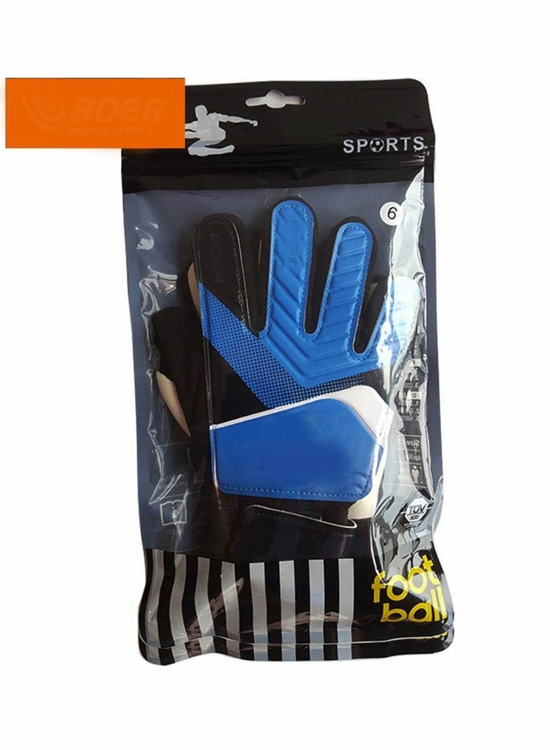 Excefore Children Football Gloves, Kids Youth Football Soccer Goalkeeper Goalie Training Gloves Gear - Image 3