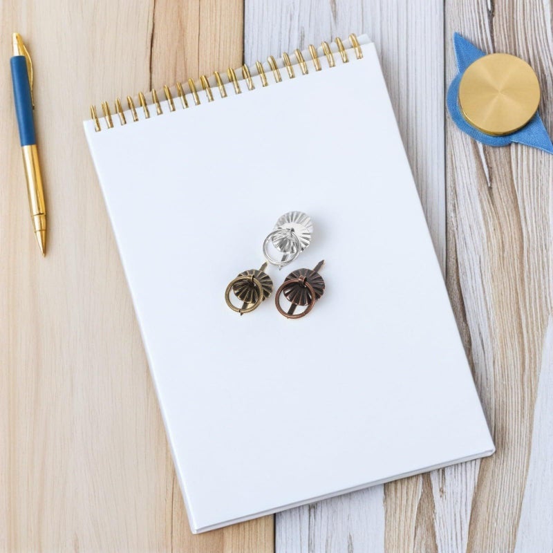 60pcs Vintage Iron Mini Cabinet Pull Handles Retro Metal Drawer Knobs With Bail - Image 5