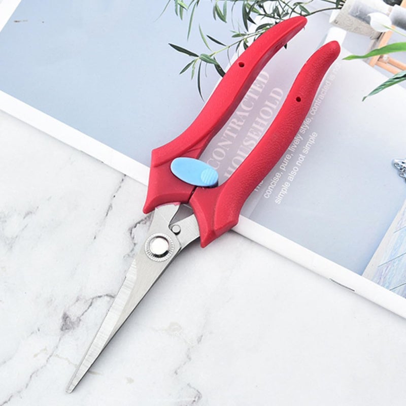 Fruit Picking Scissors Garden Trimming Shears Pruning Clippers with Sharp Blades for Fruit Trees and Branches, 1pcs Handheld Landscaping Tool for Orchard and Home Gardening - Image 4