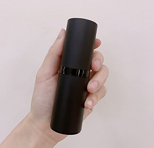 Wresty 3 Pack Black Airless Pump Bottle Travel Lotion Bottles Cosmetic Cream Bottle Vacuum Pump Bottles Makeup Dispenser Container (50ml/1.7oz) - Image 5