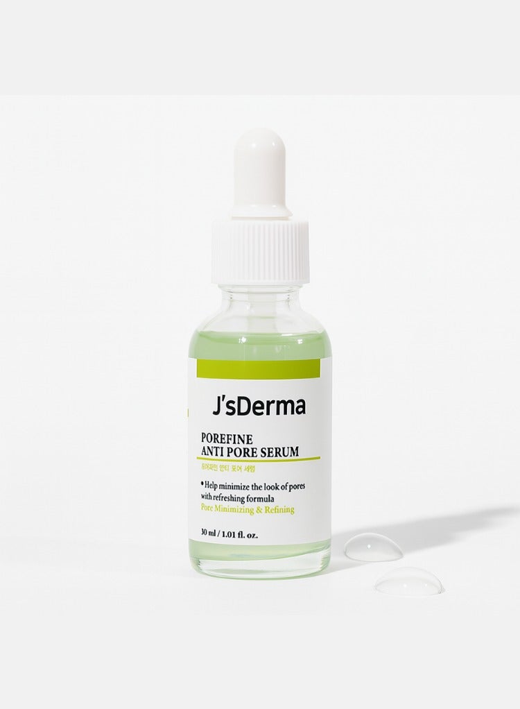 J'sDerma Pore Tightening Face Serum with Lentil Seed Extract and Beta Glucan for Oil Control Porefine Anti Pore Serum 30ml - Image 2