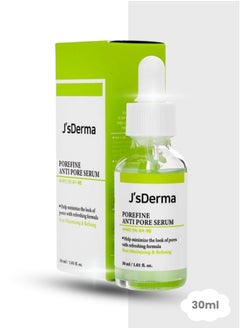 J'sDerma Pore Tightening Face Serum with Lentil Seed Extract and Beta Glucan for Oil Control Porefine Anti Pore Serum 30ml  - Image 1