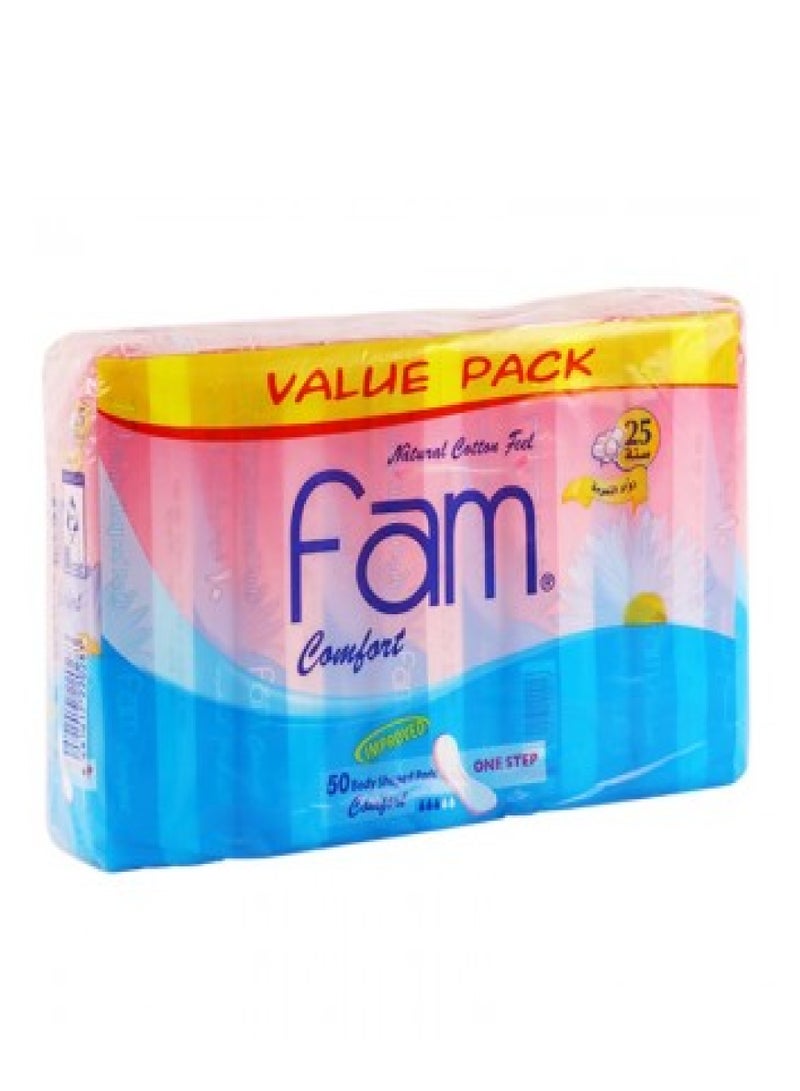 Fam فام فامينيين كومفورت بادز 50 قطعة
