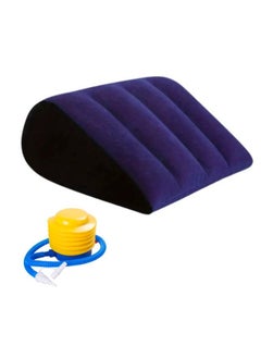Generic Inflatable Cushion Pillow for  Body Positioners Legs and Back Support for Sleeping Reading and Rest Use in Bed Travel Camping Or Office with Foot Pump  - Image 1