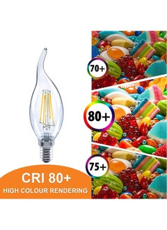 E27 Base LED Candle Lights C35 Filament 4W Candle Bulbs 5PCS - pzsku/Z8AFFF5993EFF4CE20FF8Z/45/_/1712646996/e4dc60d9-1c81-48b3-99c3-a3ebcaa5b192