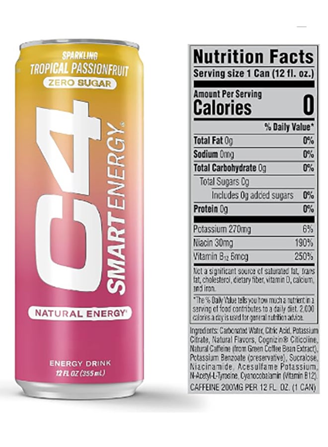 C4 Sparkling Tropical Passion Fruit - Image 3