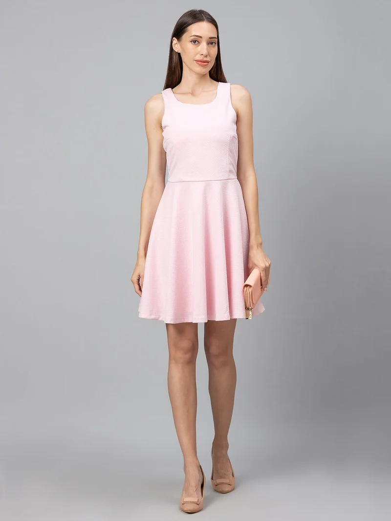 globus Globus Women Pink Solid Dress