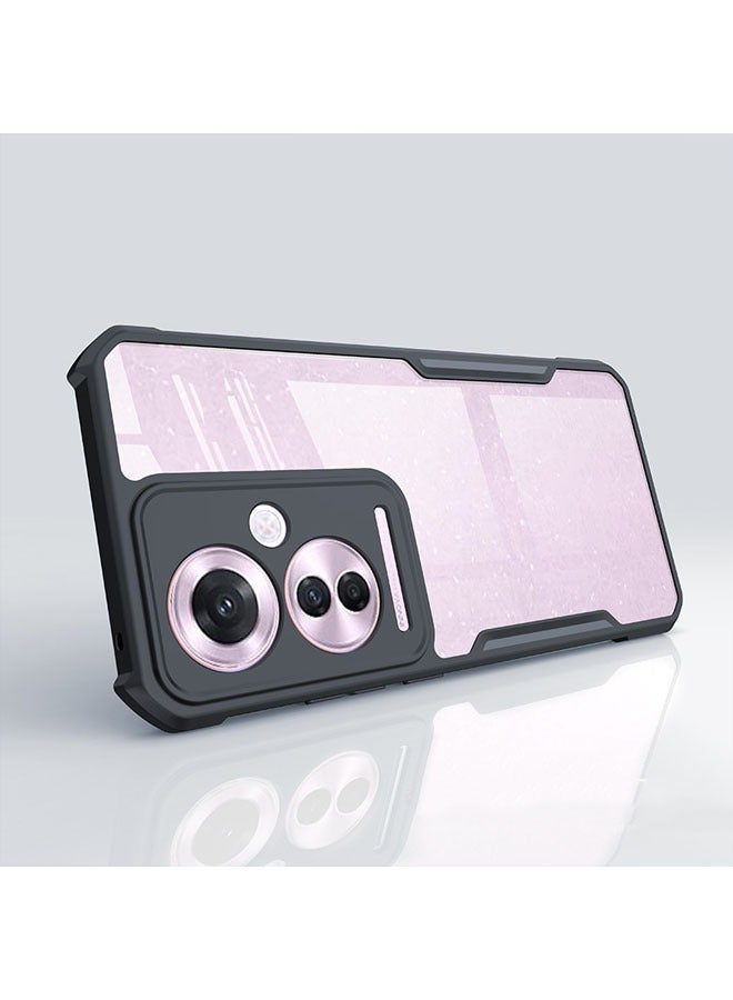 general Compatible with OPPO Reno11F 5G Mobile Phone Airbag Case, All-Inclusive Creative Transparent Case - Image 3