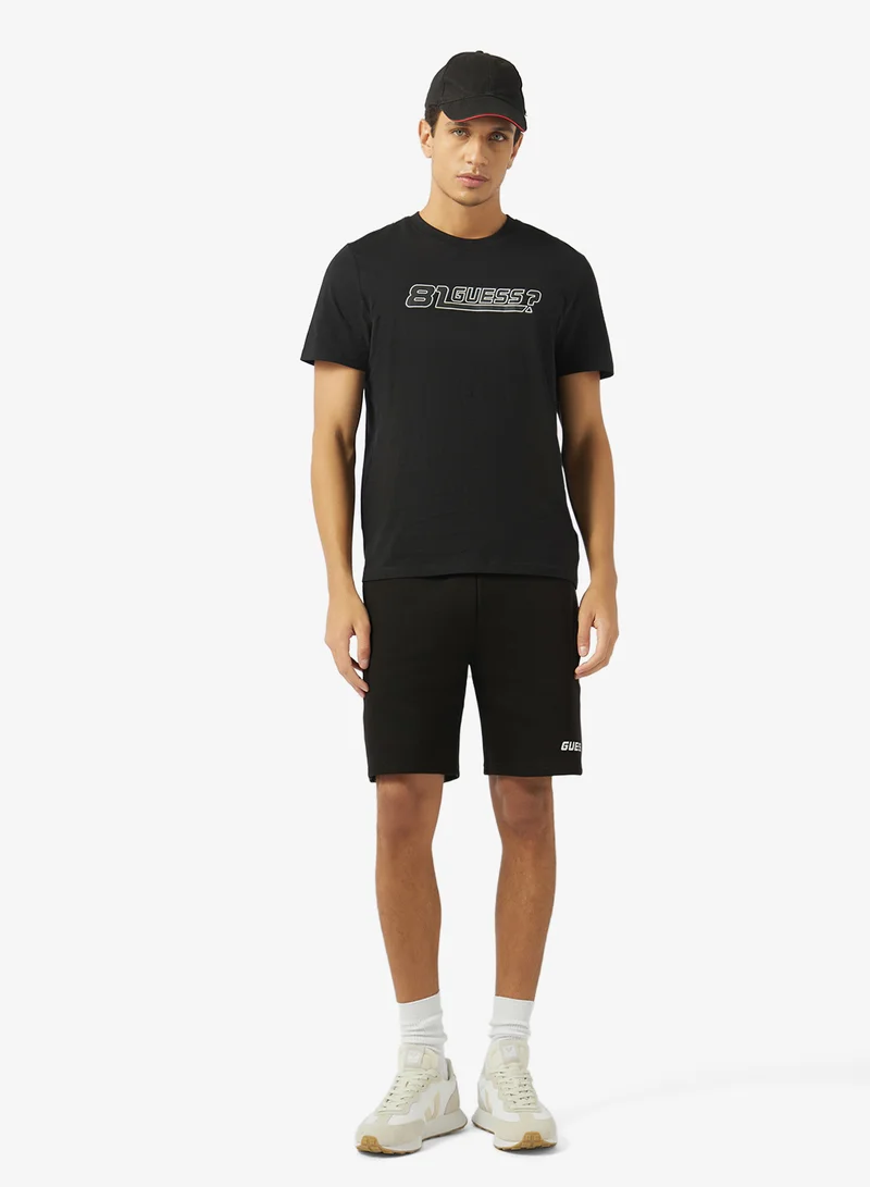 GUESS  Crew Neck Regular Fit T-Shirt for Men | Best Price UAE