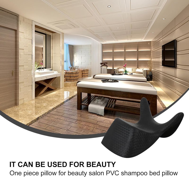 Shampoo Bowl Neck Pillow for Salon Hair Washing PVC Salon Pillow Neck Rest Cushion Suitable for Shampoo Bowls and Backwash Stations - Image 3