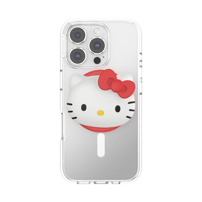 PopSockets Phone Grip for MagSafe, Magnetic Holder, Phone Stand, Hello Kitty - PopOut Hello Kitty - Image 3
