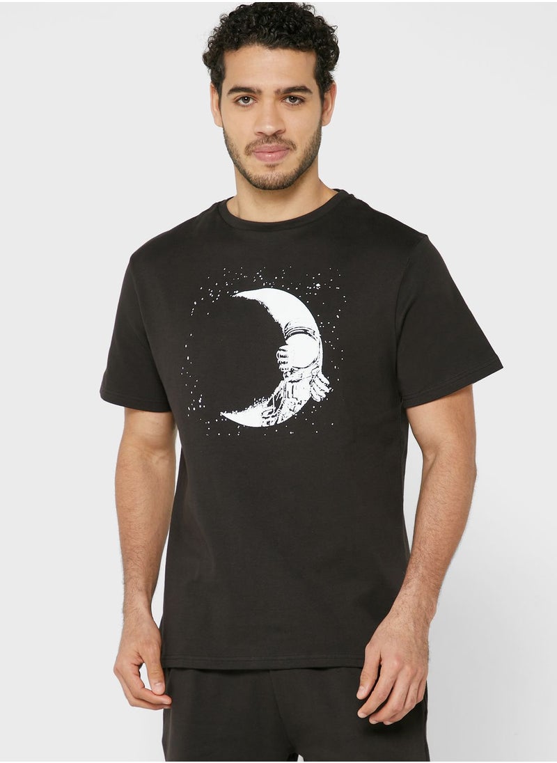 Seventy Five - Spaceman Shorts and T-Shirt Set - Image 1