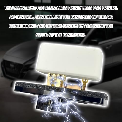 QKYS 1PCS Blower Motor Resistors, AC Blower Motor Resistor Replacement 5014212AA 5012212AA 68004241AA 3A1103 973-047 RU-368, HVAC Fan Resistor for Dodge Ram 1500 2500 3500 Pickup Jeep Grand Cherokee - Image 5