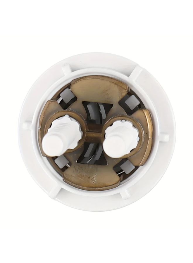 Brushed Golden Toilet Flush Button 38mm Sleek Durable Easy Install Universal Fit - Image 5