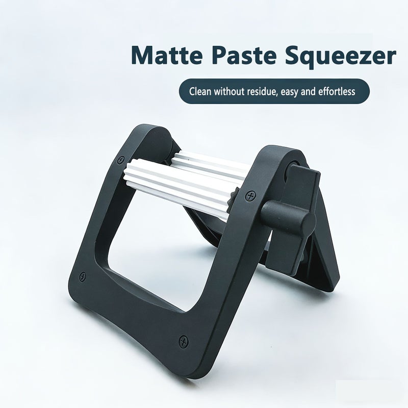 Black Plastic Aluminum Toothpaste Tube Squeezer for Art Paint And Cosmetics - Image 2