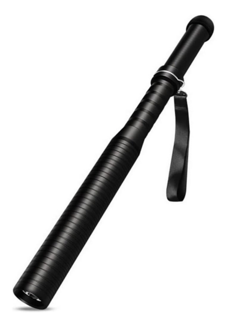 Zoomable 3-Mode Q5 LED Baseball Bat Emergency Flashlight Flash Light Torch Baton Lights Baton Tactical Heavy Duty Survival Gear for Camping Hiking Outdoor Safety  - Image 1