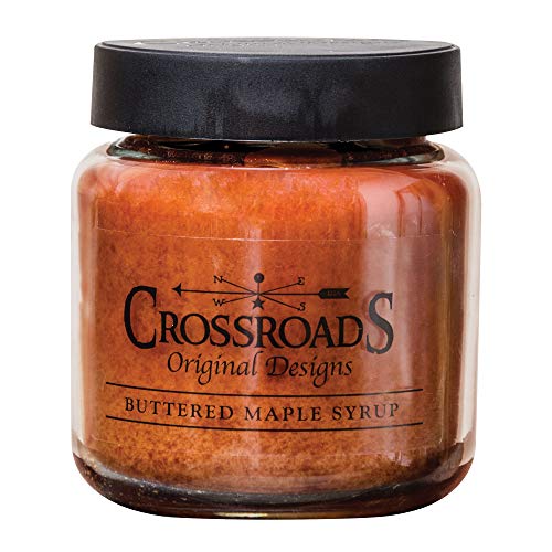 Crossroads Candle 16 Ounce Jar Candle - Buttered Maple Syrup - Image 2