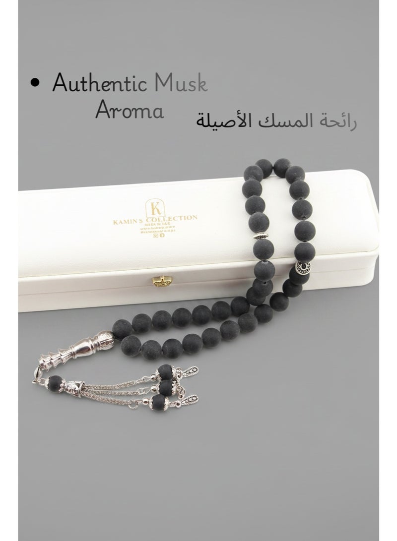 مجموعة كامين مسبحة المسك الطبيعي - Image 1