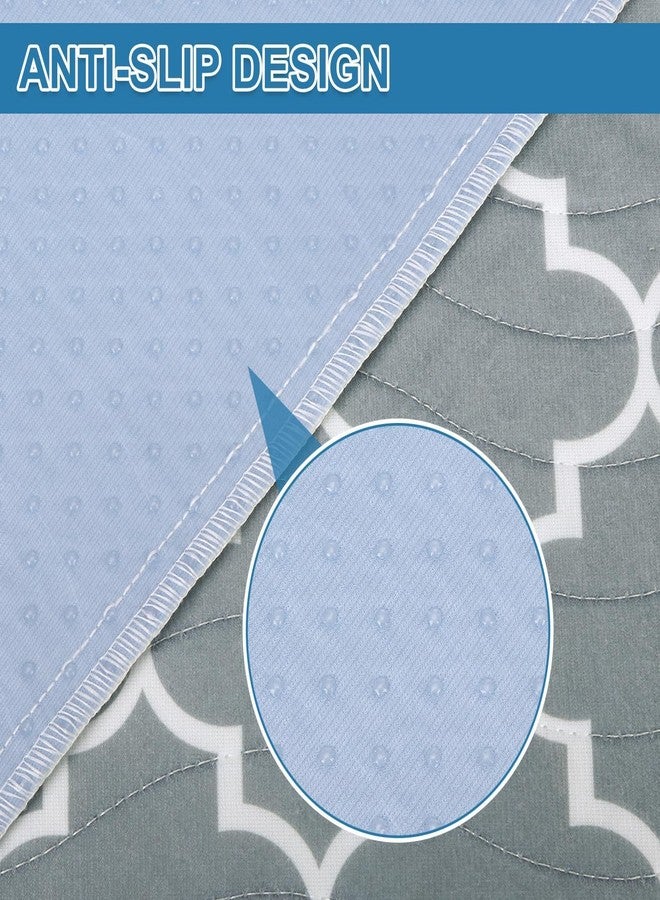 OUTCREATOR® Positioning Bed Pads with 6 Handles - Easy Repositioning & Transfer for Elderly & Adults 34"x36" Waterproof Washable Incontinence Pads, Absorbent with Non-Slip Bottom (Pack of 2, Gray) - Image 5
