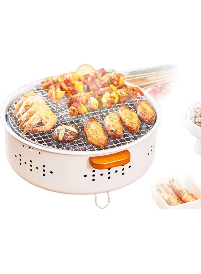 Suncojia Tea Brewing Stove, Barbecue Grill, Barbecue Rack, Home Charcoal Grill, Charcoal Roasting Stove, Meat Roasting Rack - Image 2