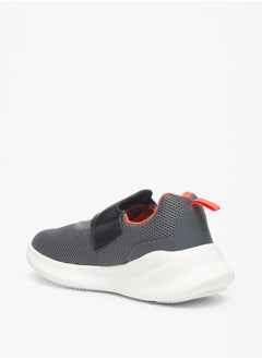 Dash Boys Textured Sports Shoes with Hook and Loop Closure  - Image 2