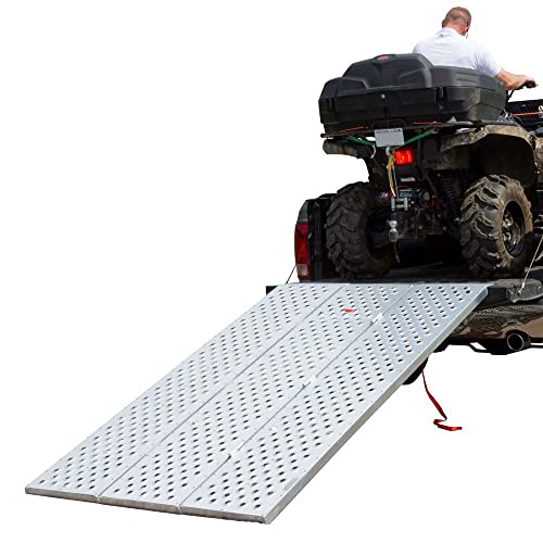 Black Widow TFP-9354 Punch Plate Folding ATV Ramp - Image 1