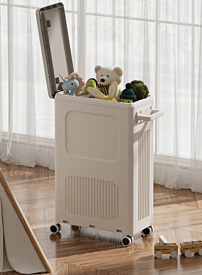  CityRiya-Long منظم العاب منظم تخزين ألعاب الأطفال، صناديق تخزين الأطفال، صناديق تخزين الألعاب، رف عربة تخزين الأدوات المتدحرجة، منظم تخزين ألعاب الأطفال الصغار، منظم صندوق ألعاب الأطفال لحضانة الأولاد والبنات - Image 2