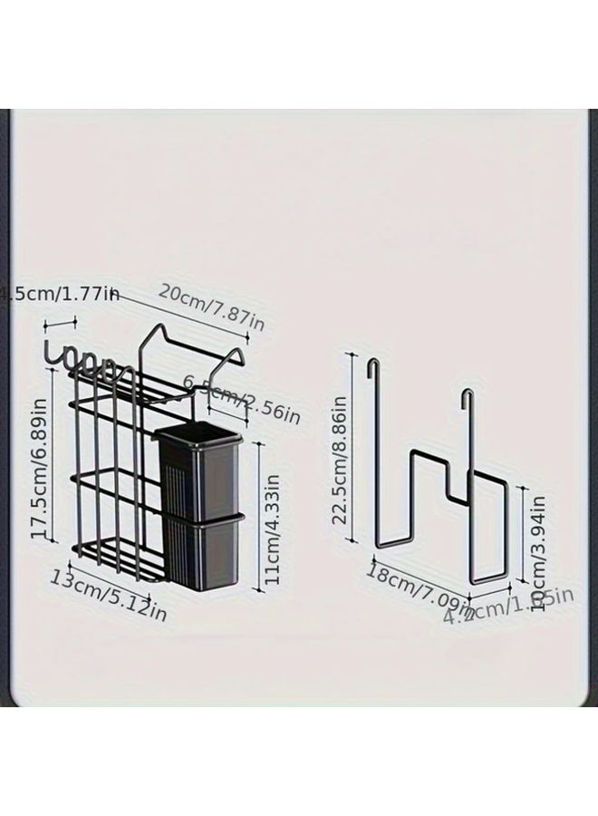 2 Tier Stainless Steel Kitchen Dish Rack With Utensil Holder Space Saving Countertop Organizer For Plates Bowls Cutlery Multi Purpose Storage Rack No Assembly Required Durable Metal Construction Kitchen Organizers And Storage Utility Racks - Image 4