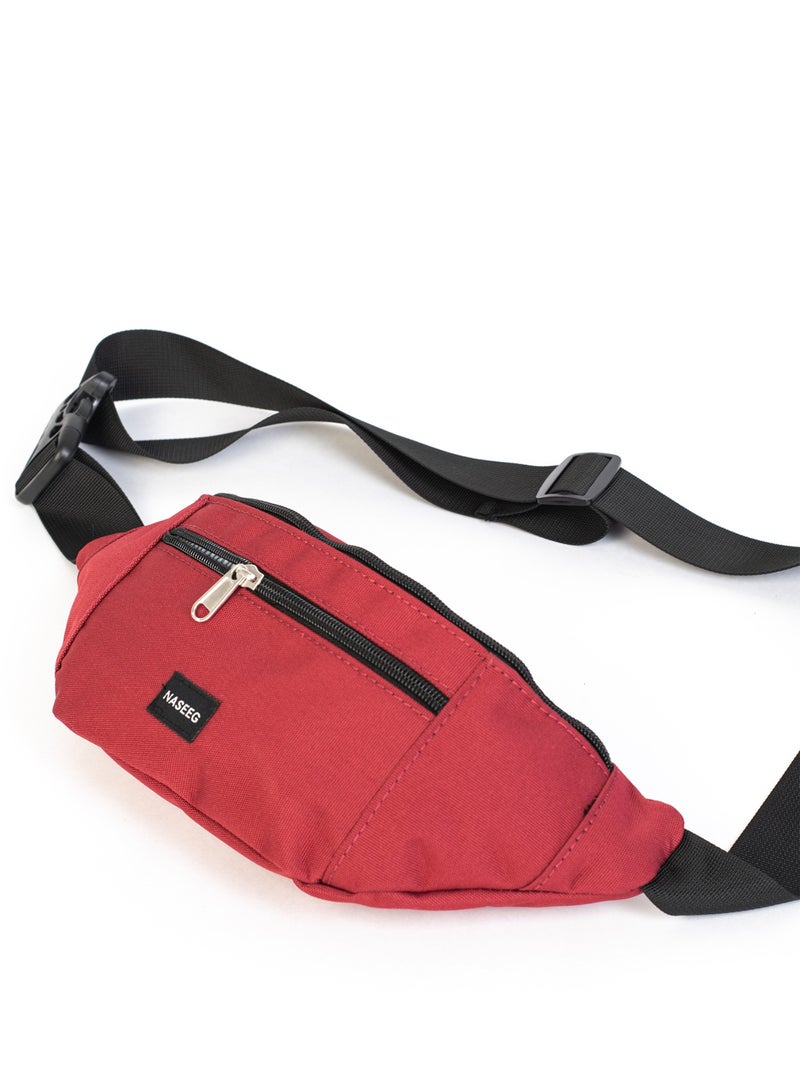 NASEEG Do Waist Bag From Naseeg - Dark Red - Image 2