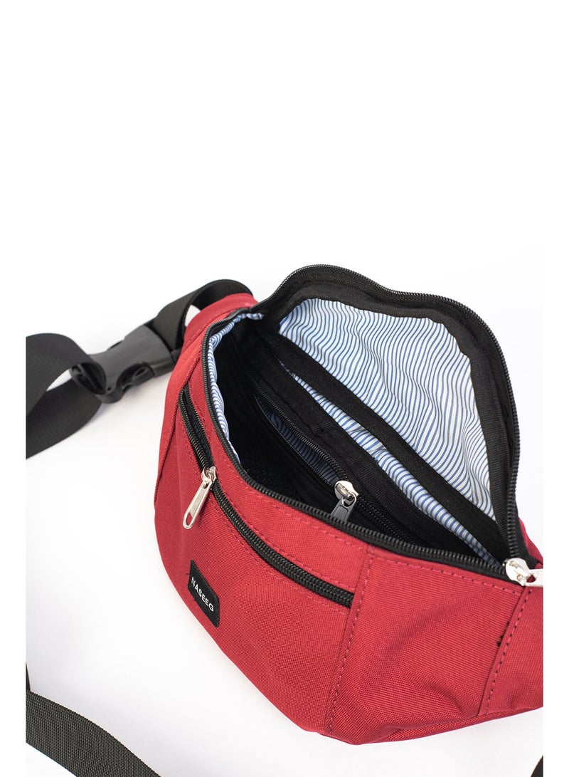 NASEEG Do Waist Bag From Naseeg - Dark Red - Image 4