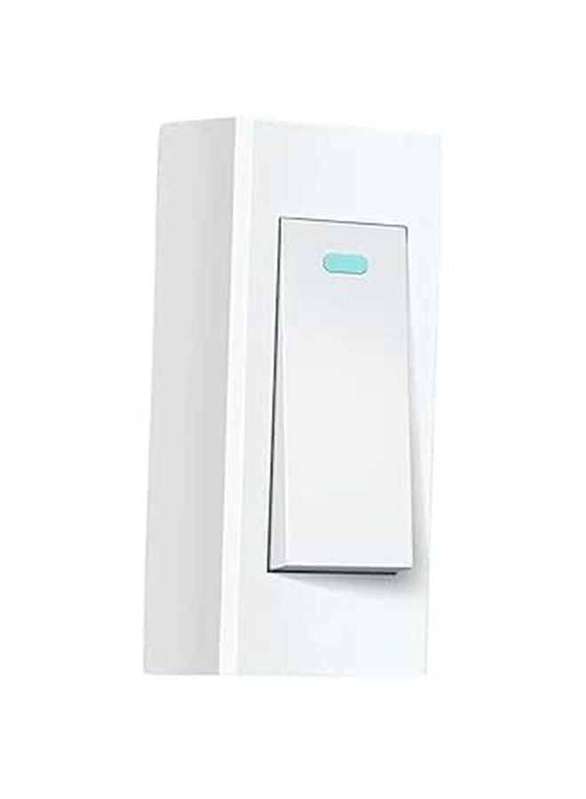 Mini Paddle Light Switch Single Pole Compact Design Easy Installation for Bedside Lamps - Image 1