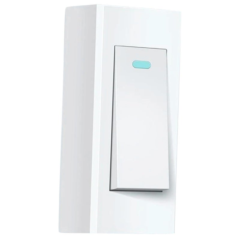 Mini Paddle Light Switch Single Pole Compact Design Easy Installation for Bedside Lamps - Image 2