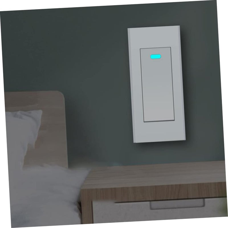 Mini Paddle Light Switch Single Pole Compact Design Easy Installation for Bedside Lamps - Image 4