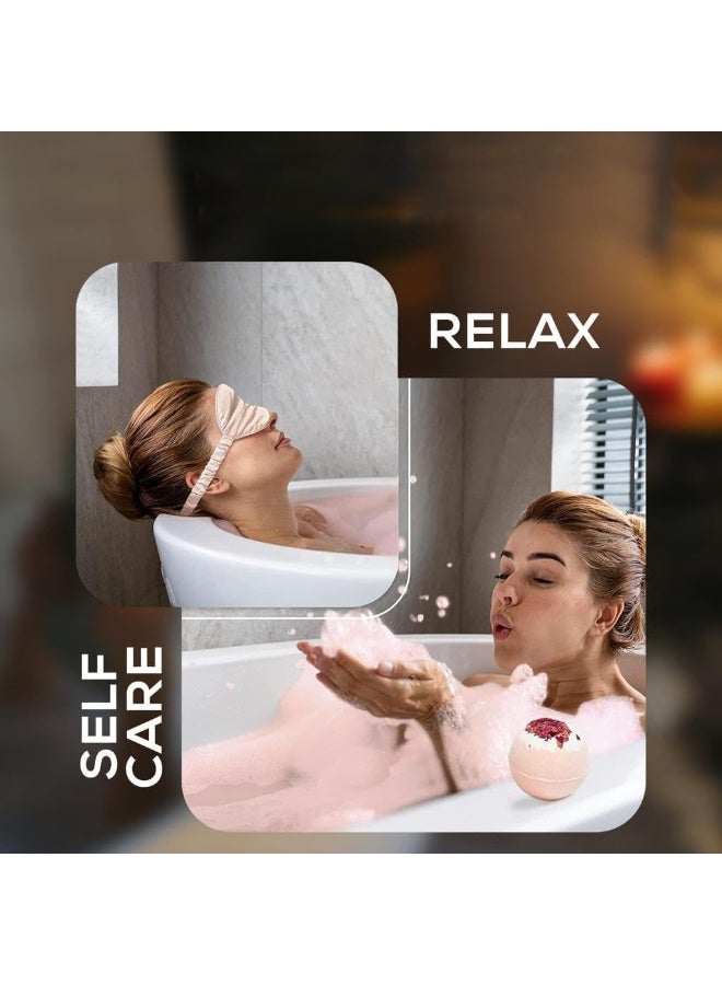 Hanayo Gifts for Women Spa Gift Set for Ladies 7PCS Spa Gift Basket Set with Gift Box Unique Birthday Gifts Relaxation Bath Gift Set for Wife and Best Friend - Image 5