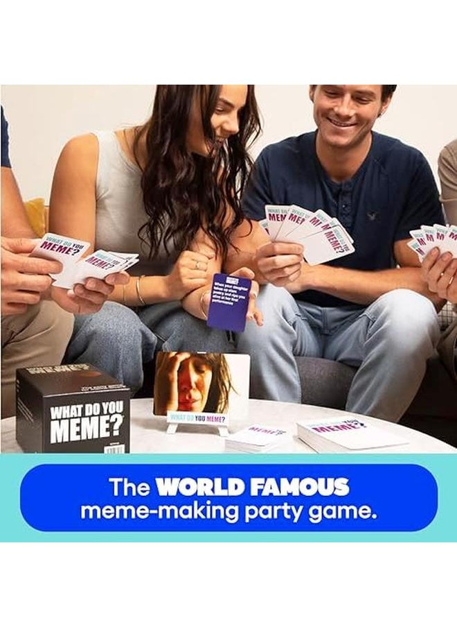 WHAT DO YOU MEME? - Core Game The Hilarious Adult Party Game For Meme Lovers Bigger Better Edition - Image 1